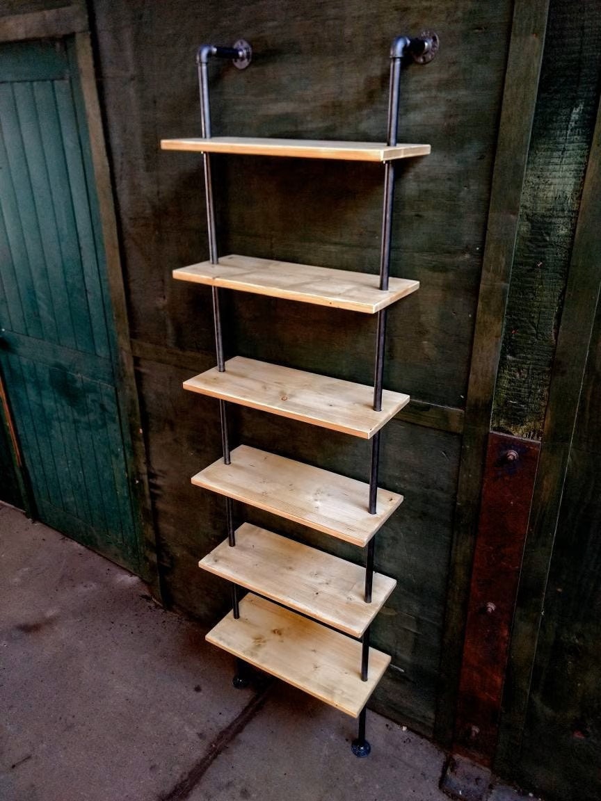 Industrial Gas Pipe Shelving Unit - Custom Orders Welcome