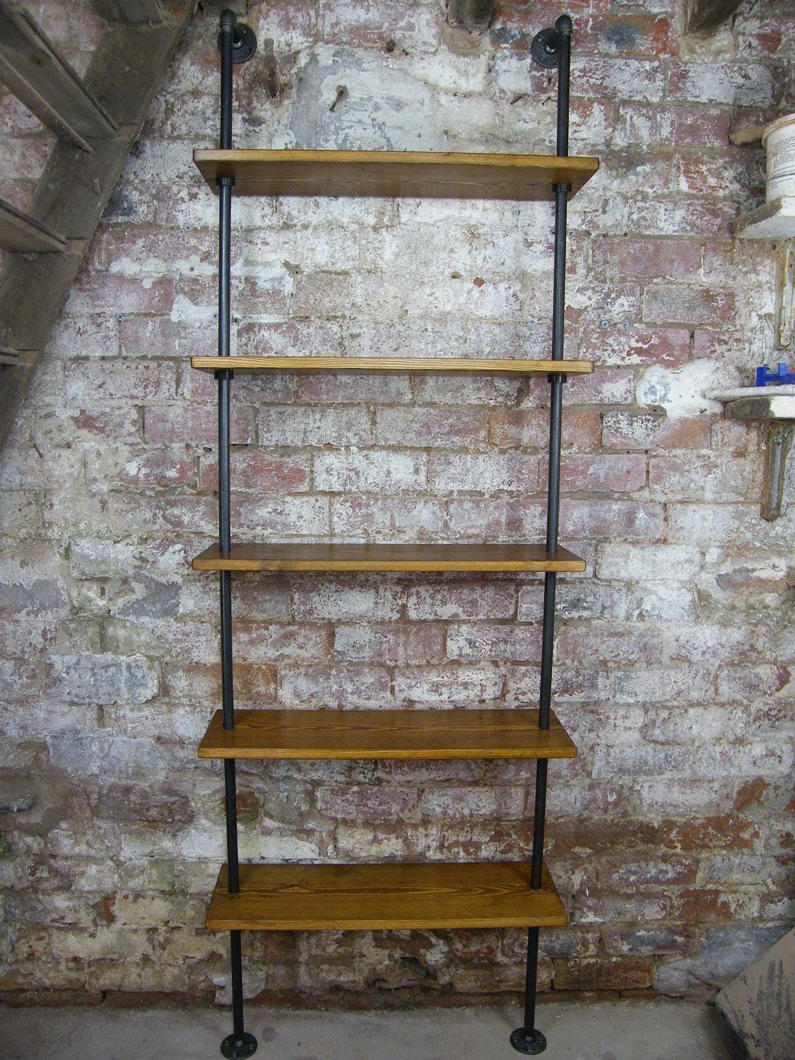 Industrial Gas Pipe Shelving Unit - Custom Orders Welcome