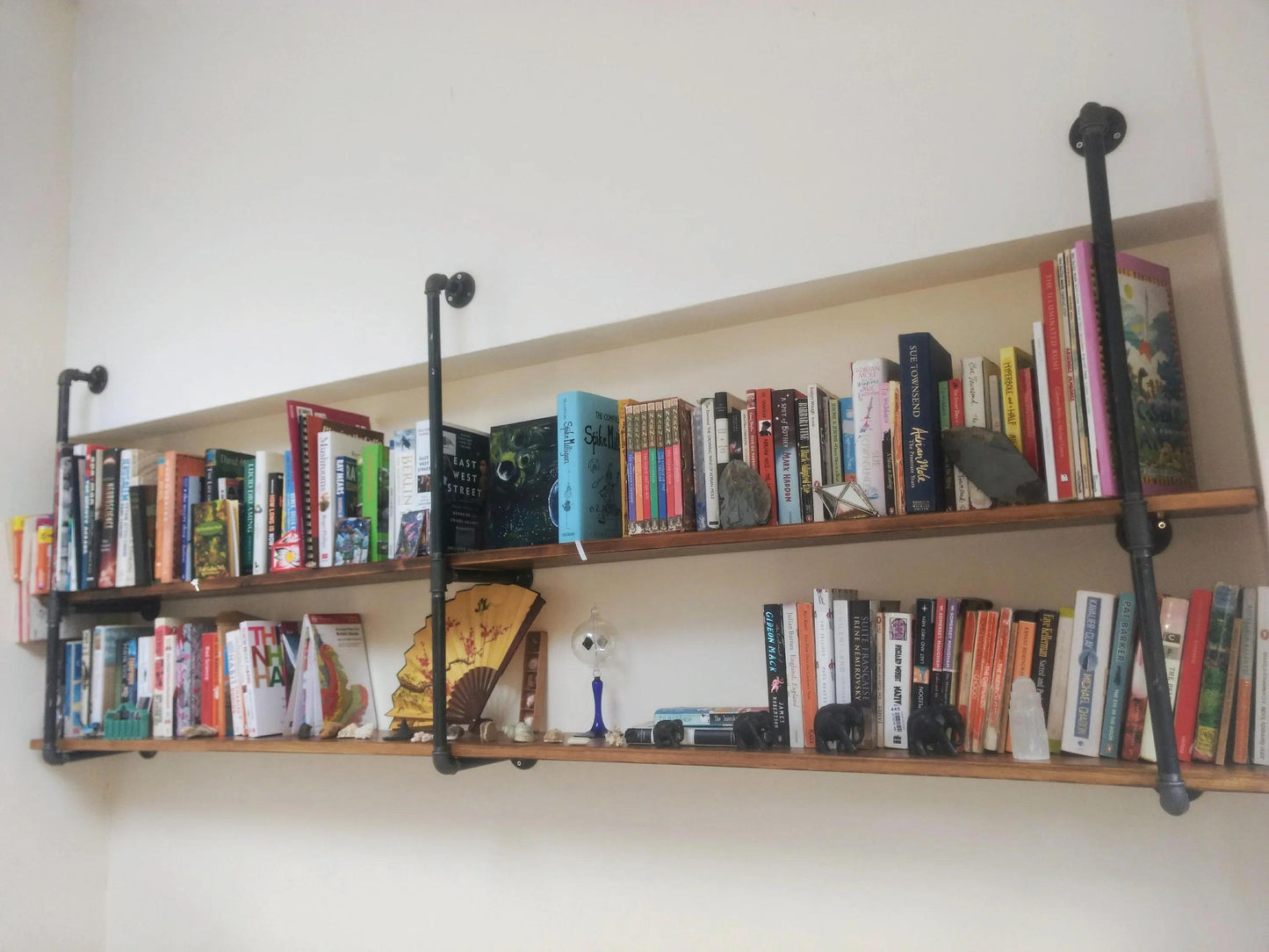 Industrial Gas Pipe Wall Hanging Shelving Unit - Custom Orders Welcome