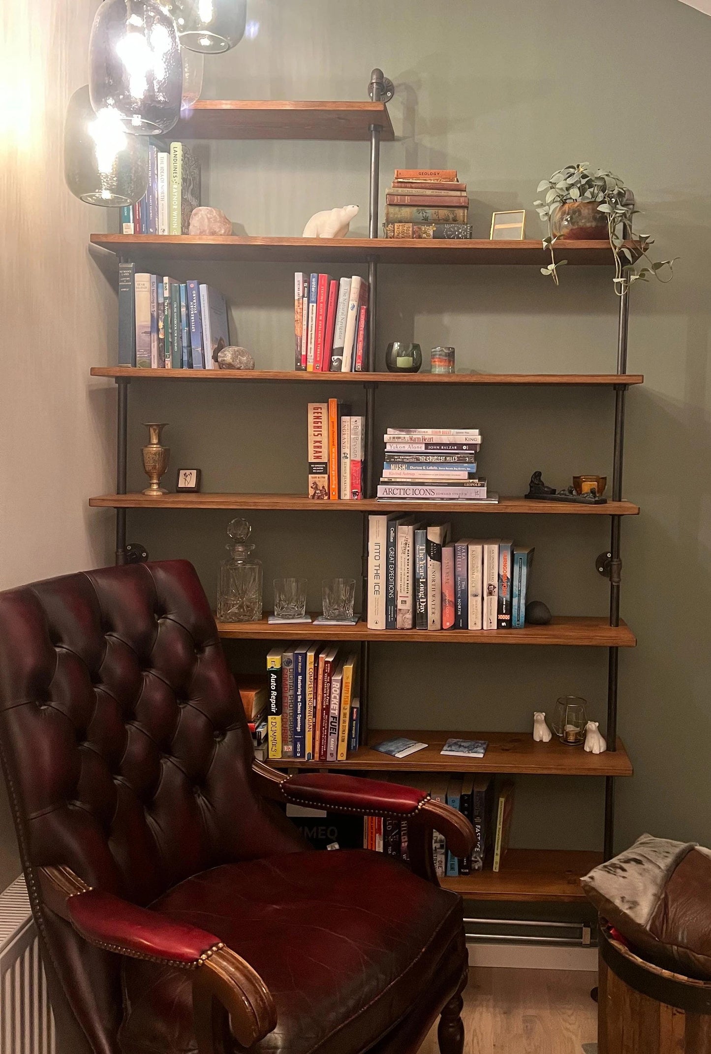 Industrial Gas Pipe Shelving Unit - Custom Orders Welcome